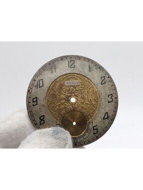 Vintage Elgin Pocket Watch Dial For Parts